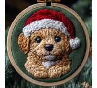 Punch Needle kit for Beginners, Christmas Series Cozy DIY Punch Stitching kit for Adults, Needle Punch Kits for Adults, Handmade Decorative Holiday Home Decor