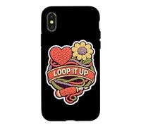 Punch Needle Rug Maker Yarn Loop Gift Case for iPhone X/XS