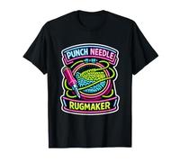 Punch Needle Rug Maker Yarn Loop Gift T-Shirt