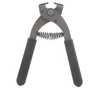 Punch Plier Hand Held Silent 4mm 4 Prong Leather Craft Hole Punching Tool for Belts Saddles Made of High Carbon Steel Plastic Durable Long Lasting