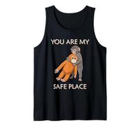 Punch Sad Monkey You are My Safe Place Tank Top