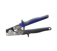 Klein Tools 86528 Punch Set, Snap Lock Punch Tool for Sheet Metal, Vinyl and Aluminum Siding, Blue/Gray