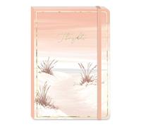 Punch Studio Water's Edge Sand Dune, Softcover Journal With Bungee Closure, 200 Pages(59183)