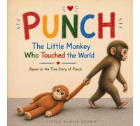 PUNCH: The Little Monkey Who Touched the World: A True Story of Courage, Kindness, and Love - For Ages 3-7