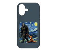 Punch the Monkey Bigfoot Sasquatch Video Meme Baby Monkey Case for iPhone 17