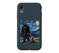 Punch the Monkey Bigfoot Sasquatch Video Meme Baby Monkey Case for iPhone XR