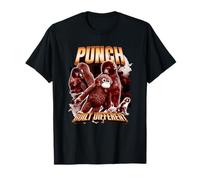 Punch The Monkey Built Different Love T-Shirt