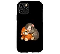 Punch The Monkey Cuddling Stuffed Animal Meme Viral Internet Case for iPhone 11 Pro