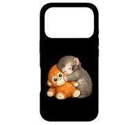Punch The Monkey Cuddling Stuffed Animal Meme Viral Internet Case for iPhone 17 Pro