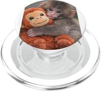 PUNCH THE MONKEY MEME X Ape Cute Punch Monkey Baby Meme PopSockets PopGrip for MagSafe