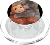 PUNCH THE MONKEY MEME X Ape Cute Punch Monkey Baby Meme PopSockets PopGrip for MagSafe