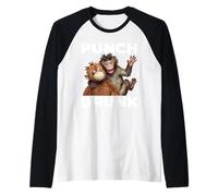 Punch the Monkey Punch Drunk Raglan Baseball Tee