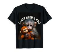 Punch the Monkey Shirt I Just Need a Hug Tee T-Shirt