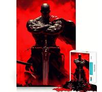 Punch Vampire Blood Knight Jigsaw Puzzles for Adults1000 Pieces Mind Puzzle Cozy Relax Image Assembly (38x26cm)