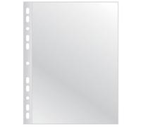 Punched Pockets Q-CONNECT, PP, A4, Cristal, 100 Micron, 100pcs