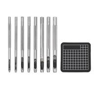 Puncher Tool Set Stainless Steel Hole Round Hole Cutter 1-13mm Hollow For Watch Straps