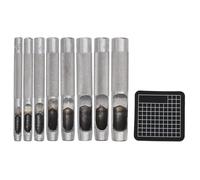 Puncher Tool Set Stainless Steel Hole Round Hole Cutter 1-13mm Hollow For Watch Straps