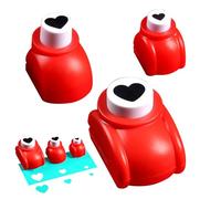 Punches for Paper Crafts,Heart Shape Punching Toy - Stars Shaped Hole Punches - for Kids Boys Girls Children Home Traveling Schools Car Kindergarten