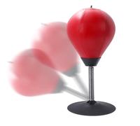 Punching Bag - 37x18x18cm Desktop Rages Bag, Suction Cup Stress Buster, Fun Boxing Ball, Heavy Duty Desk Trainer | Workplace Bedroom Stress Relief Punch Ball for Daily Focus Office Energy Boost Up