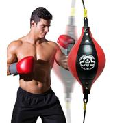 Punching Bag Boxing Bag Speed Bags Durable Training Equipment Made Of PU Leather Size After Inflation About 38x18cm/14.96x7.09 Inches Ideal For Boxing Practice, Fitness Workouts, Home Gym, And Martial