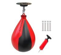 Punching Bag - Boxing Ball | Boxing with Fast Balls | Reflected Boxing Ball | Punching Ball | Pear Shaped Speed Reflex Ball | Portable Gym Swivel Ball | Ball