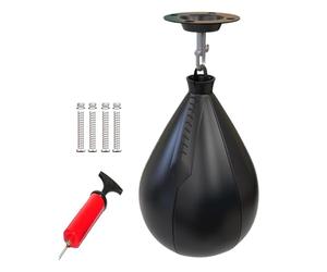 Punching Bag - Boxing Ball | Boxing with Fast Balls | Reflected Boxing Ball | Punching Ball | Pear Shaped Speed Reflex Ball | Portable Gym Swivel Ball | Ball