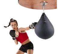 Punching Bag for Adults, Punching Ball with Inflator, Pear Speed Bag, Punch Bag for Men and Women, Home Training, Gym, Fitness Equipment, Practical