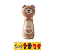 Punching Bag for Kids - 120cm Inflatable Punching Bag with Free Gloves & Air Pump, Safe Bounce-Back Training Toy for Home, Playroom & Outdoor Fun (Color C)