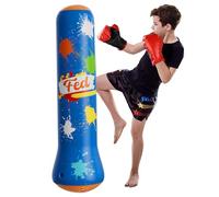 Punching Bag for Kids, 4 Feet Free High Standing Inflatable Punching Bag, Hit & Bounce Back Air Bop Toy for All Ages Boys Girls Fitness & Stress Relief, Pedestal Bags