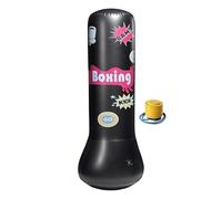 Punching Bag - Inflatable Boxing | Non-slip Base Blow Up Sandbag Anti-tipping, Bounce Back Toddler Bags, Portable For Fitness, Gym, Training, Workplace, Outdoors