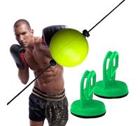 Punching Ball, Boxing Training Speed Bag | Double End Sucker Punch Speed Ball for Reaction Training and Hand Eye Coordination
