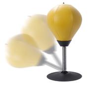 punching Ball for Desk - 37x18x18cm Desktop Punching Bag, Mini Boxing Punch Bag with Suction Cup, Suction Cup Pressure Reliever | Portable Desk Fitness Equipment for Home, Kids Adults Anger Managemen