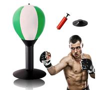 Punching Ball Table, Freestanding Desktop Punch Bag with Suction Cup, Rage Bag, Desktop Punching Bag, Mini Punch Bag for Activity at Home and Office, Stress Relief (Green)