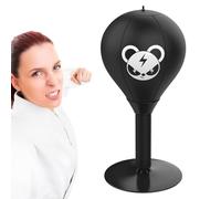Punching Ball Table - Mini Bocking Back | Boxing Bag | Spring Box Sac of Alloy with Strong Suction Cup | Multifunctional Relaxation Accessories, Portable Boxing Training Equipment