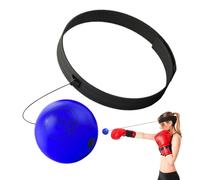 Punching Ball - with Headband Adjustable Breathable Soft - Gym Punch Ball Reaction Time Training,for Player Beginner Workout Fitness MMA Proficiency Improvement