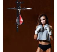 Punching Boxing Speed Bag Boxing Workout Platform-Red/Black