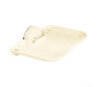 Punching-free Storage Rack With Suction Cups, Foldable Wall Mounted Organizer For Bathroom And Kitchen, Plastic In White Or Yellow, 17.6 X 11.6 Cm(Yellow)