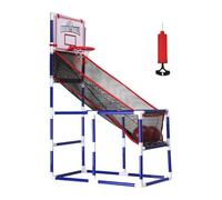 Punching Frees Basketball Board - Wall Mount Hoop, Small Shootings Toy | Indoor Basketball Frame No-drill Assembly, Ball Return Net Easy To Install Scoring Game For Kids Room Offices Door Fun Play