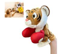 Punching Puppet Animal Boxing Puppet, Hand Puppets，D - Tiger