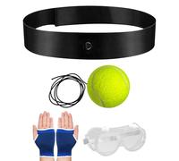Punching Reaction Ball Set - Elastic Headband with Training Ball, Improve Timing Reflex Ball Headband Set | Hand Eye Coordination and Punching Agility Speed Reaction Trainer for Focuss, Reflex