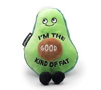 Punchkins I'm the Good Kind of Fat Adult Avocado Theme Foodie Plushie