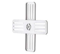 Punchless Adhesive Socket Holder - Power Strip Holder, 360° Rotation Power Socket Holder Sticker | Wall Mount for Power Strip for Family, Living Room, Bedroom