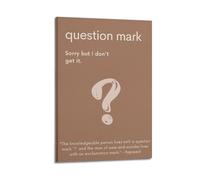 Punctuation Classroom (3) Art Canvas Poster Bedroom Living Room Decoration Painting Frame-style 16x24inch(40x60cm)