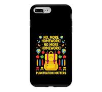 Punctuation Matters, Funny Grammar Teacher Homework Case for iPhone 7 Plus/8 Plus