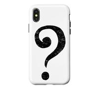 Punctuation ? Question Mark Ask a Question Knowledge Case for iPhone X/XS