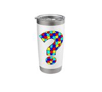 Punctuation ? Question Mark Ask a Question Knowledge Stainless Steel Insulated Tumbler