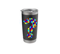 Punctuation ? Question Mark Ask a Question Knowledge Stainless Steel Insulated Tumbler