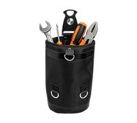 PUNCTURE PROOF PLUMBERS WAIST BAG WITH BELT CLIP | Hip Tool Holder for Electrician Technician Mechanic Plumber Gardener Woodworker Workshop Construction Site Garage