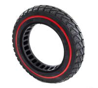 Puncture-Proof Solid Tyre 10x2.0 No Inflation Needed(Red)