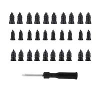 Puncture Repair Kit Car, Tyre, Bicycle, Screws, Puncher Bicycle, Includes 30 Rubber Plugs and Screwdriver